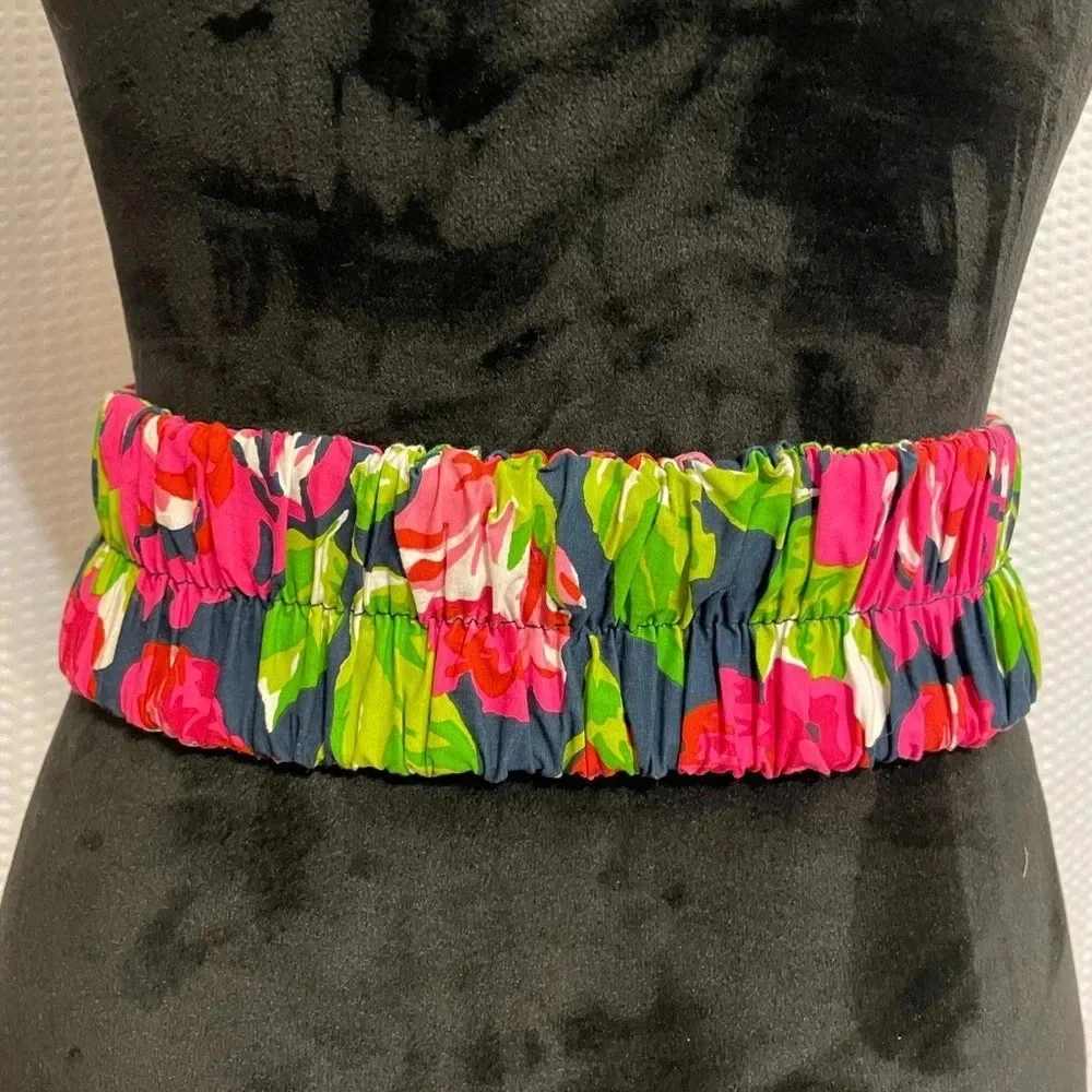 Abercrombie & Fitch Multicolored 2 3/4” Stretch Belt Women’s Size XS/S